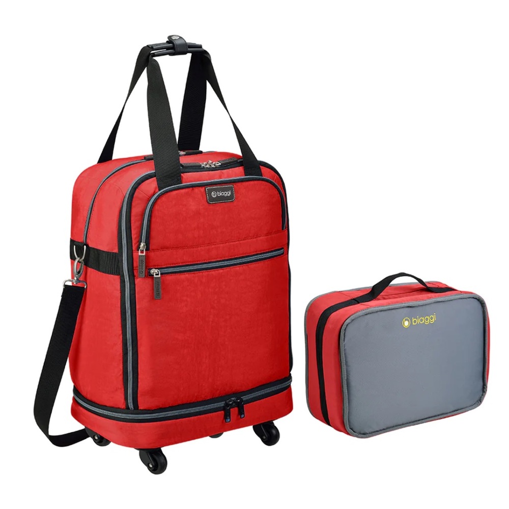 Biaggi Zipsack 22” Micro-fold Spinner Carryon Rec